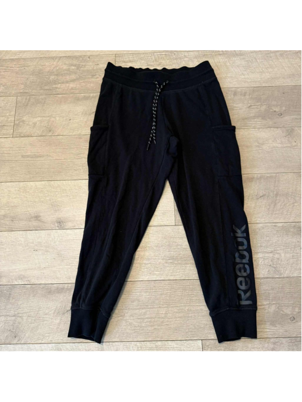 Women's Reebok Black Joggers Size M